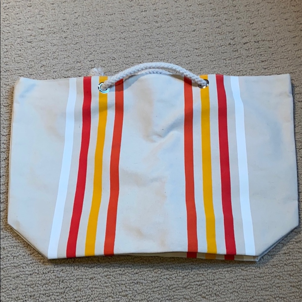 Beach bag/ canvas tote Never Used!